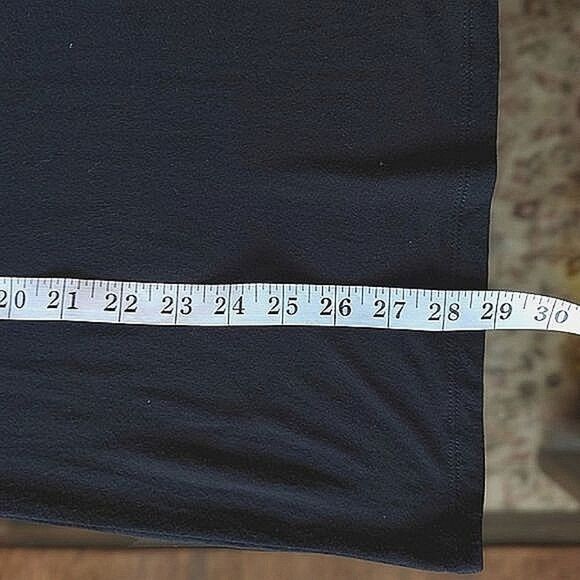 Banana Republic black modal long sleeve longline t-shirt - Picture 11 of 12